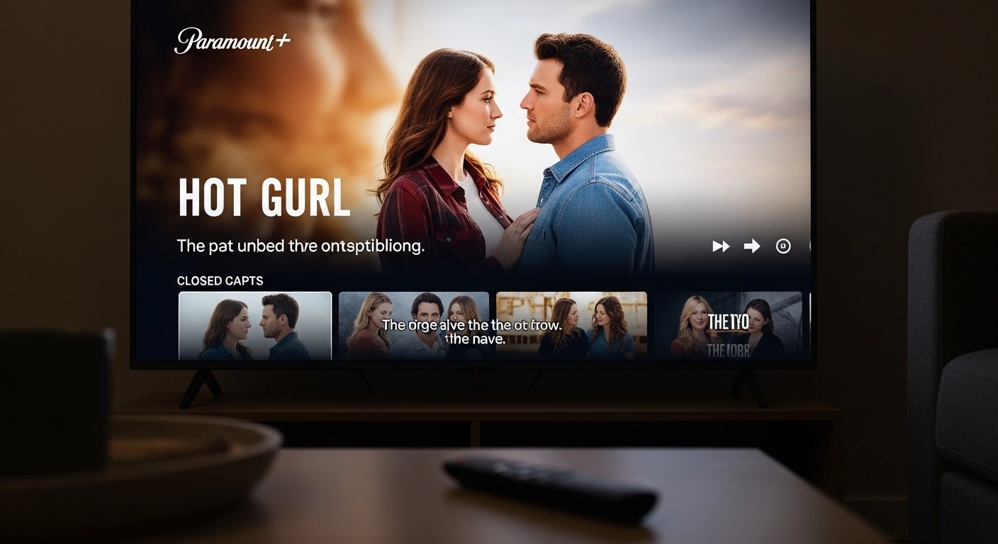 how to get captions on paramount plus