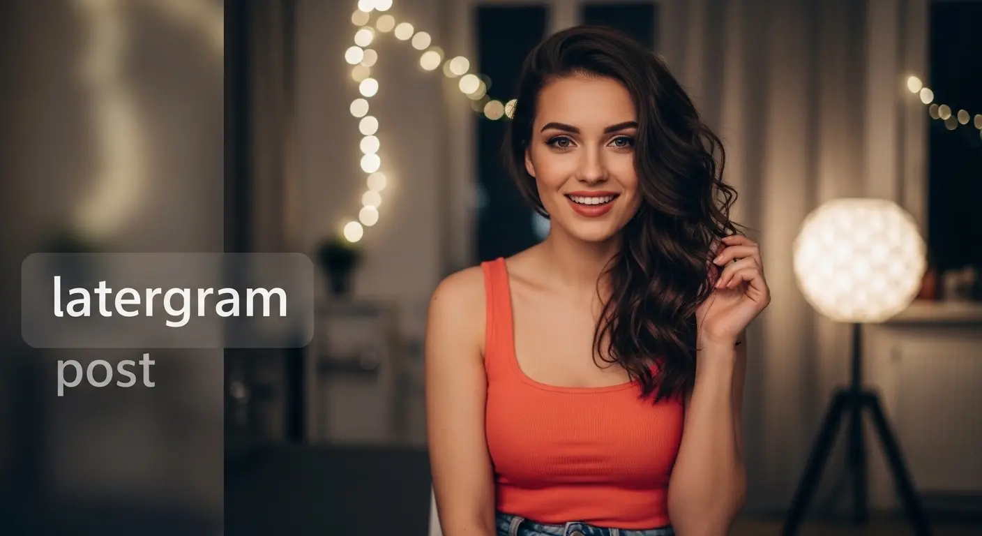 late posting caption