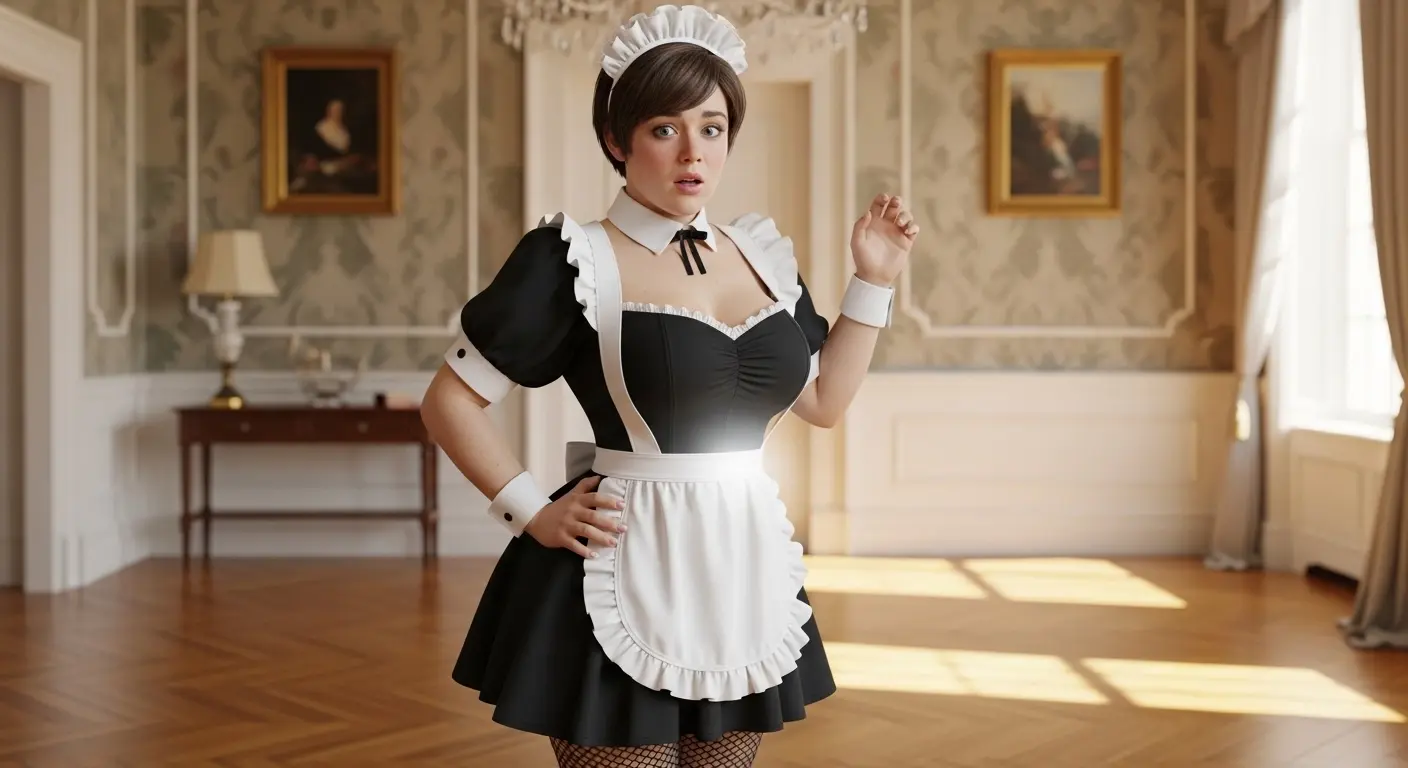 maid tg caption