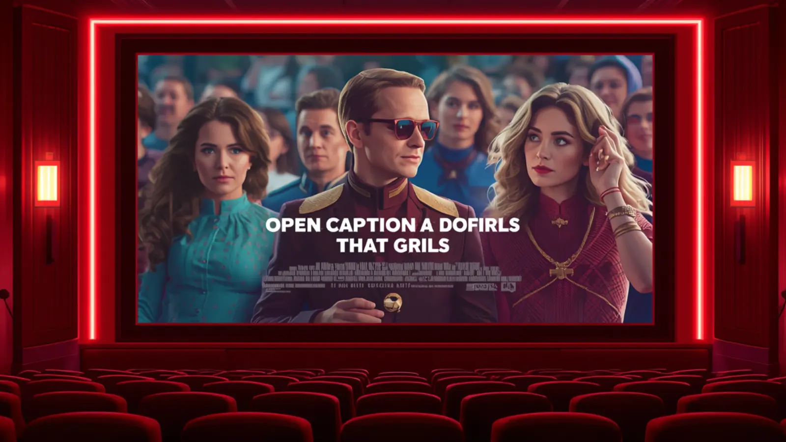 open captioning in movie theaters