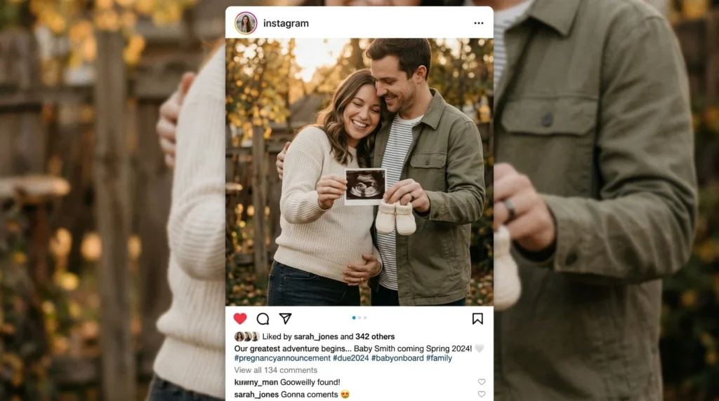 pregnancy captions for instagram