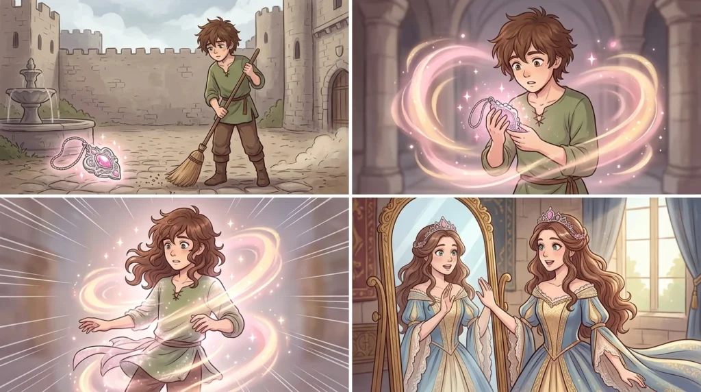 princess tg caption
