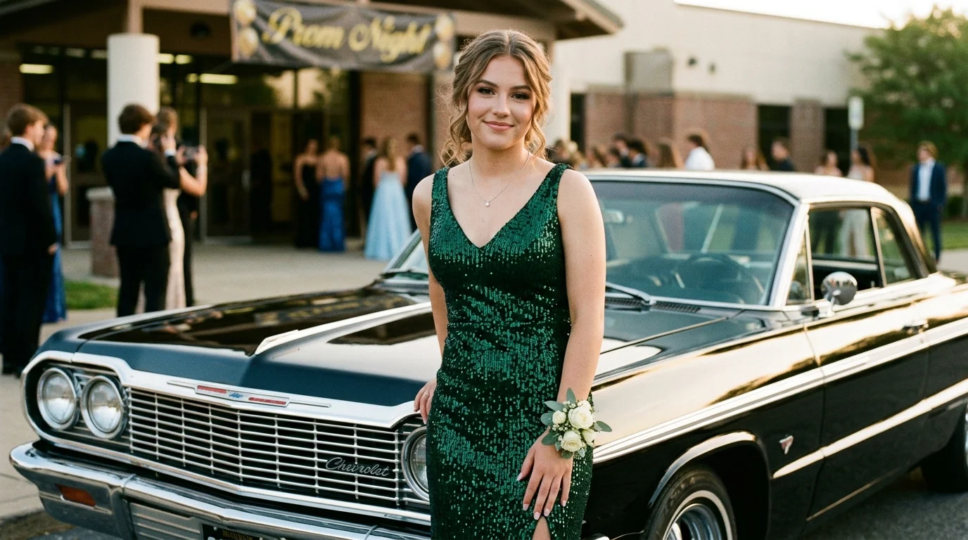 prom caption