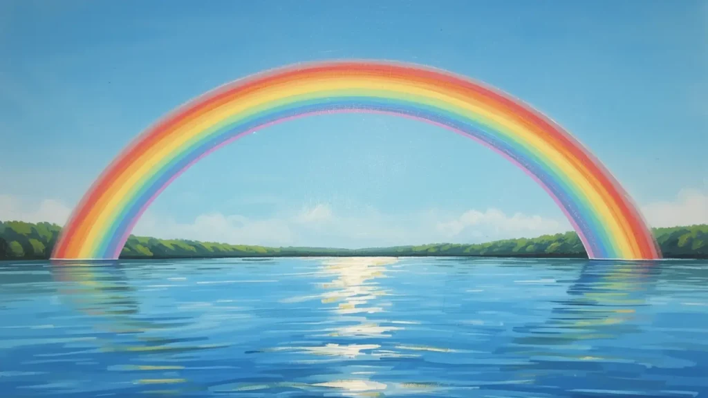 rainbow captions
