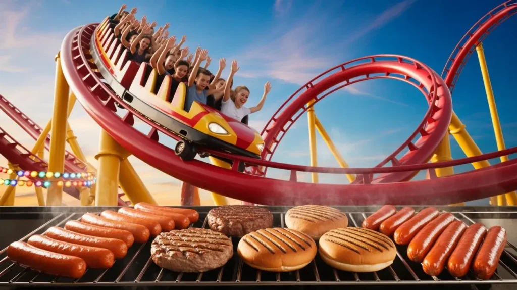 roller coaster captions