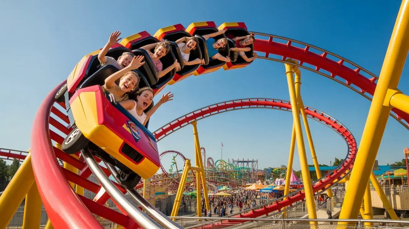 roller coaster captions