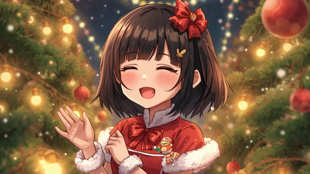 short christmas captions